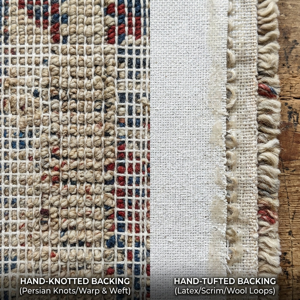 Hand-Tufted vs Hand-Knotted vs Machine-Made Rugs: What's the Difference?