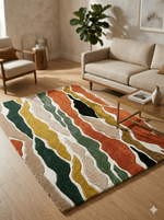 Wave Pattern Rug