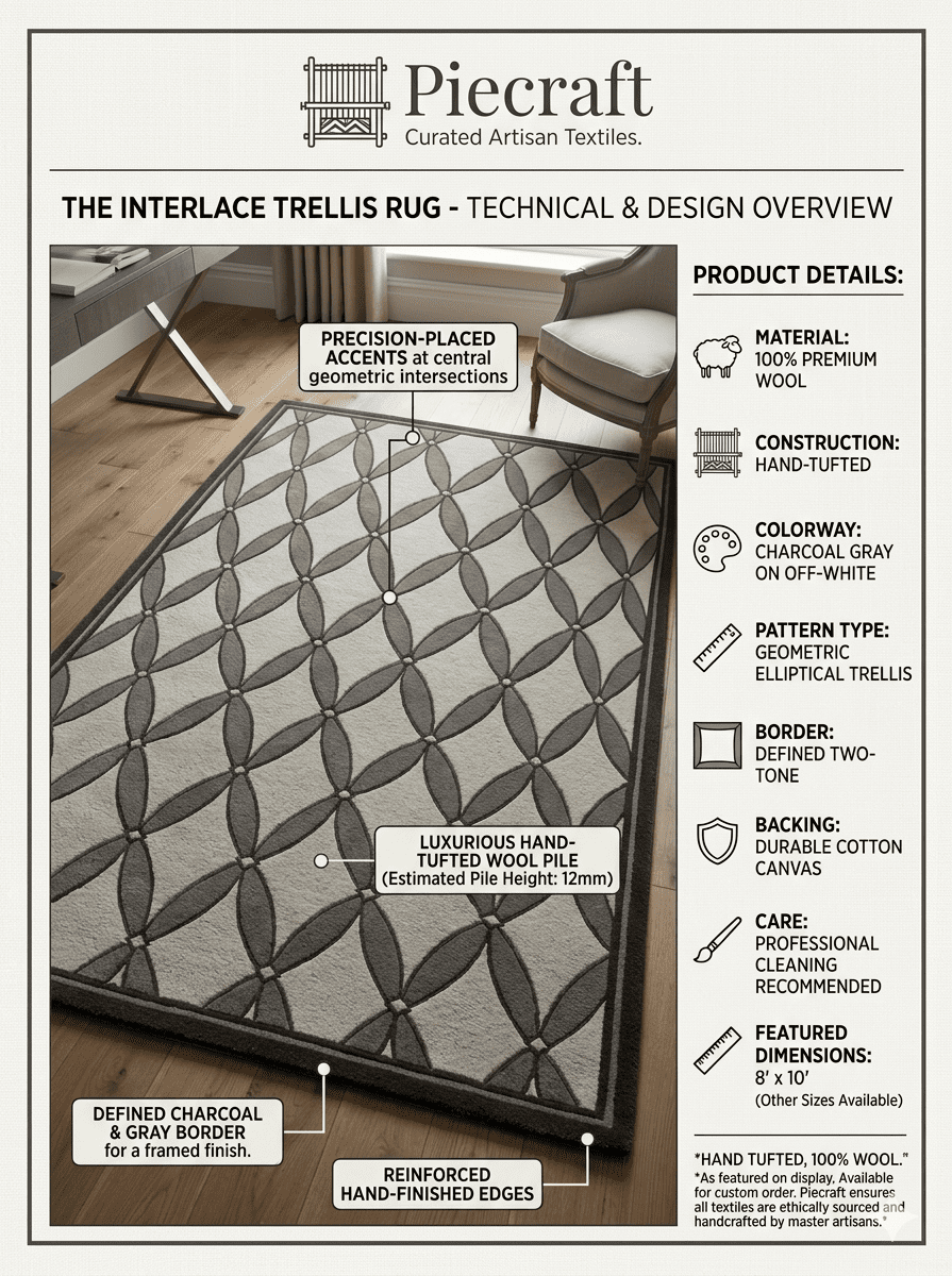 Trellis rug