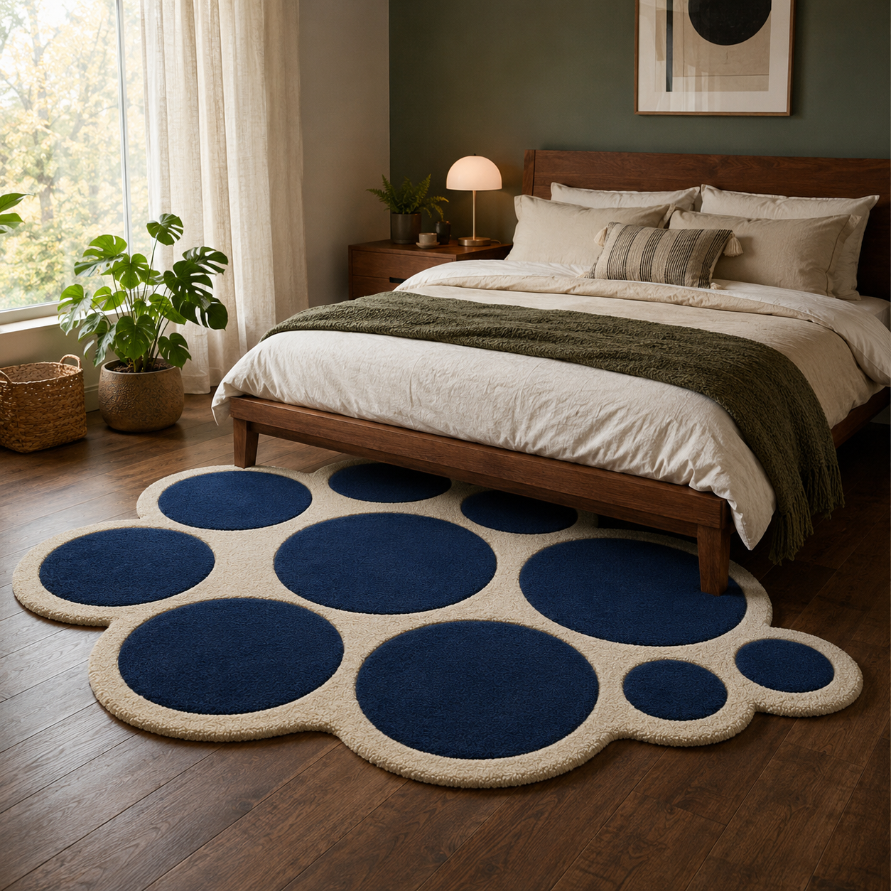 Midnight Bubble Rug