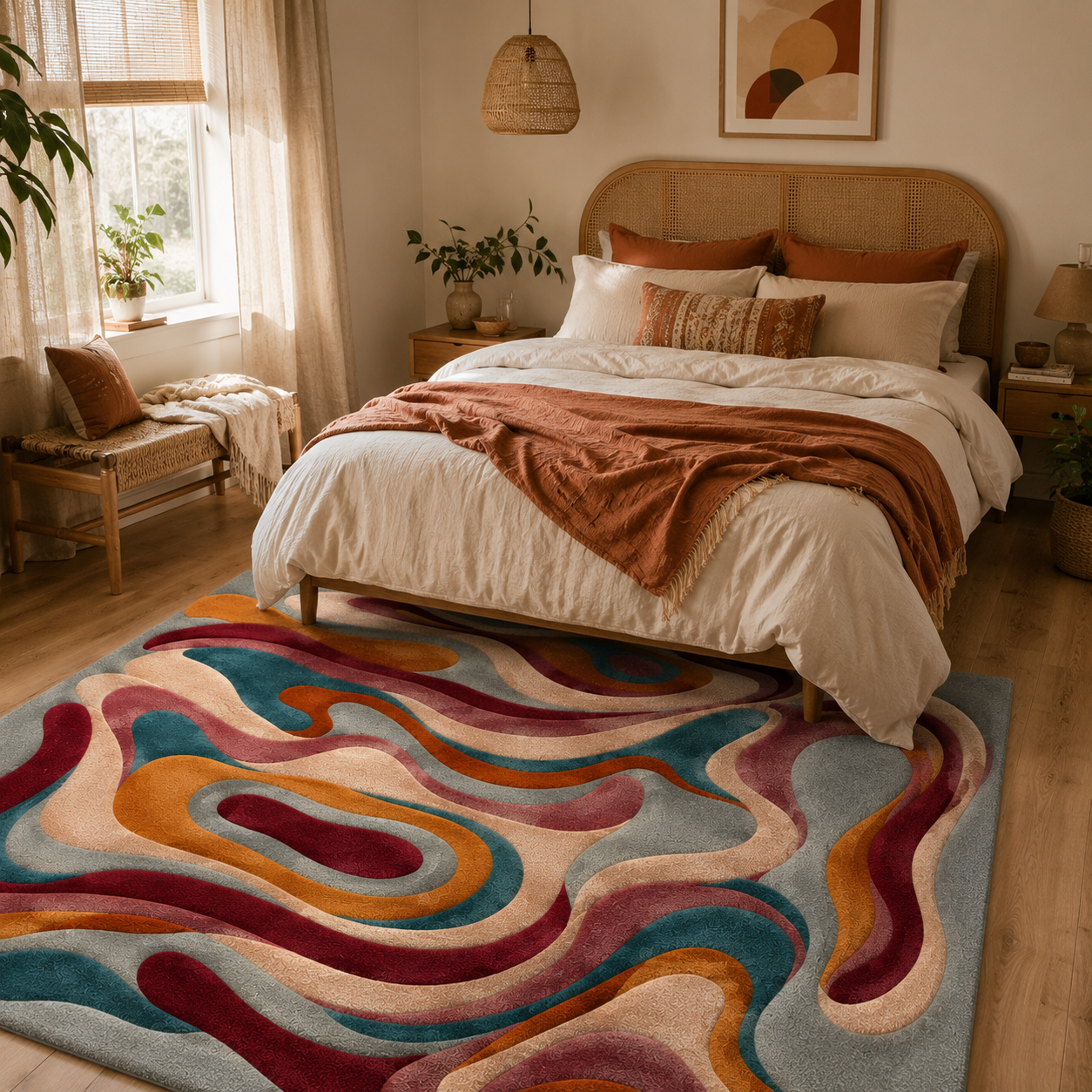 Abstract Flow Rug