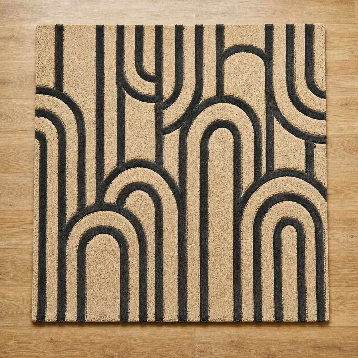 Moderno Arches Rug texture and craftsmanship detail