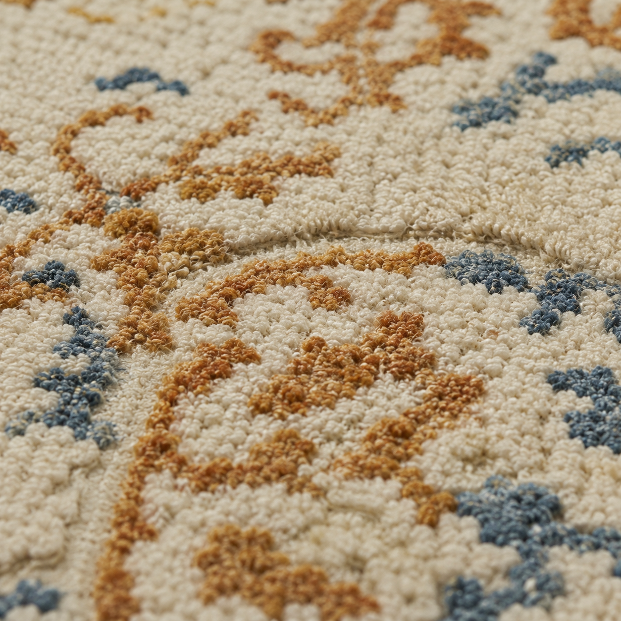 Vintage Floral Rug