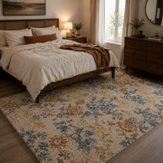 Vintage Floral Rug