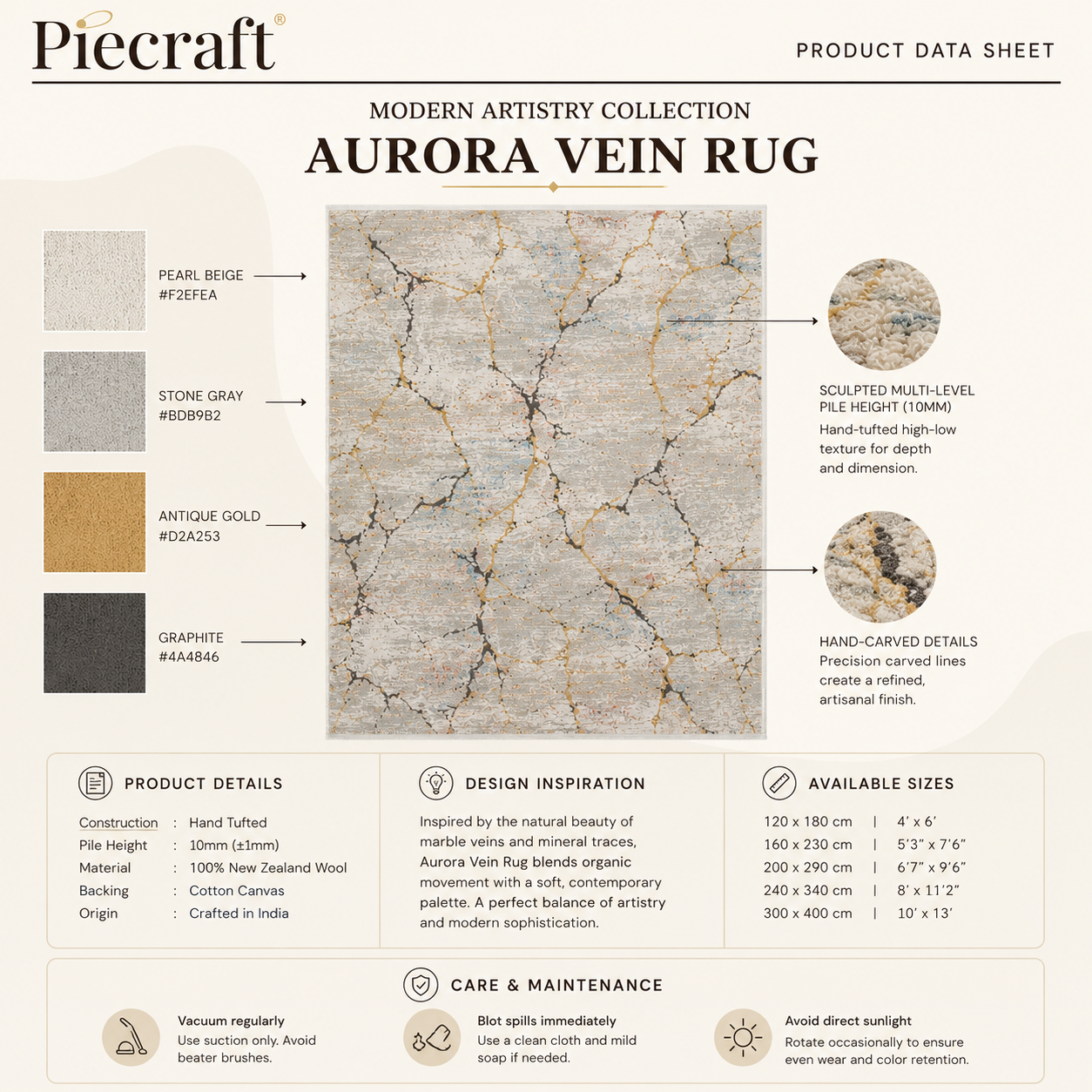 Aurora Vein Rug