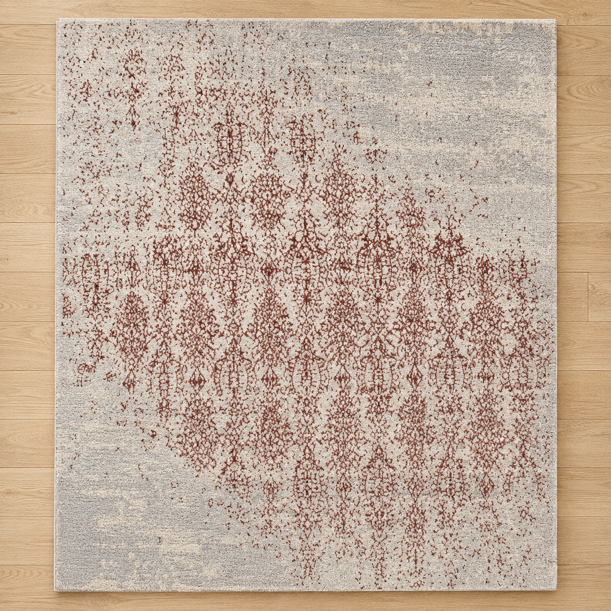 Faded Ornament Rug texture and craftsmanship detail