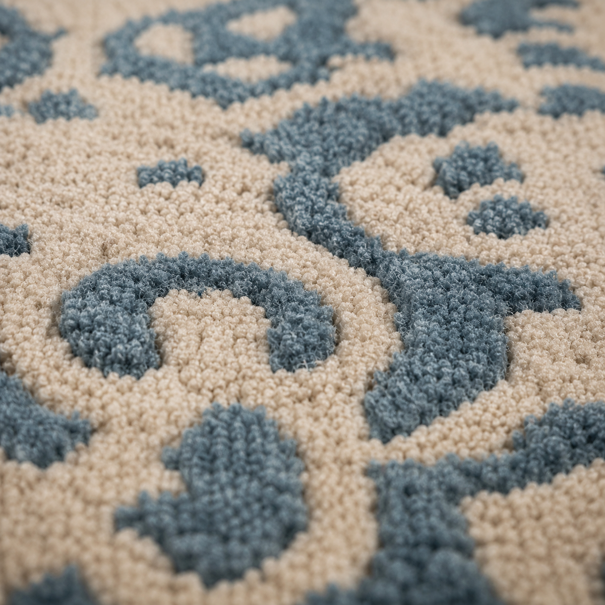 Frosted Damask Rug