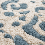 Frosted Damask Rug