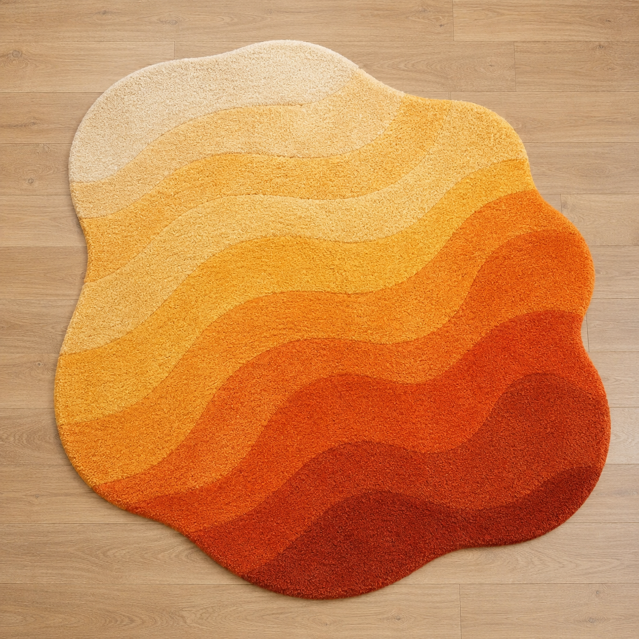 Amber Dune Rug texture and craftsmanship detail