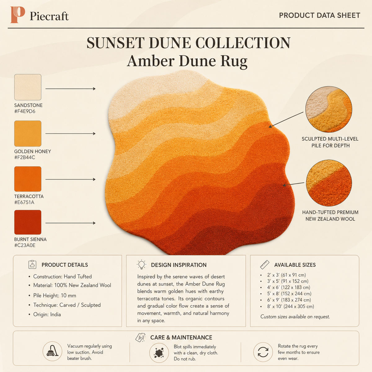 Amber Dune Rug