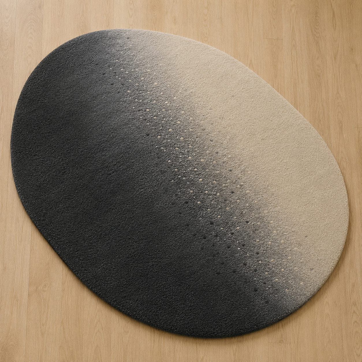 Midnight Aurora Rug texture and craftsmanship detail
