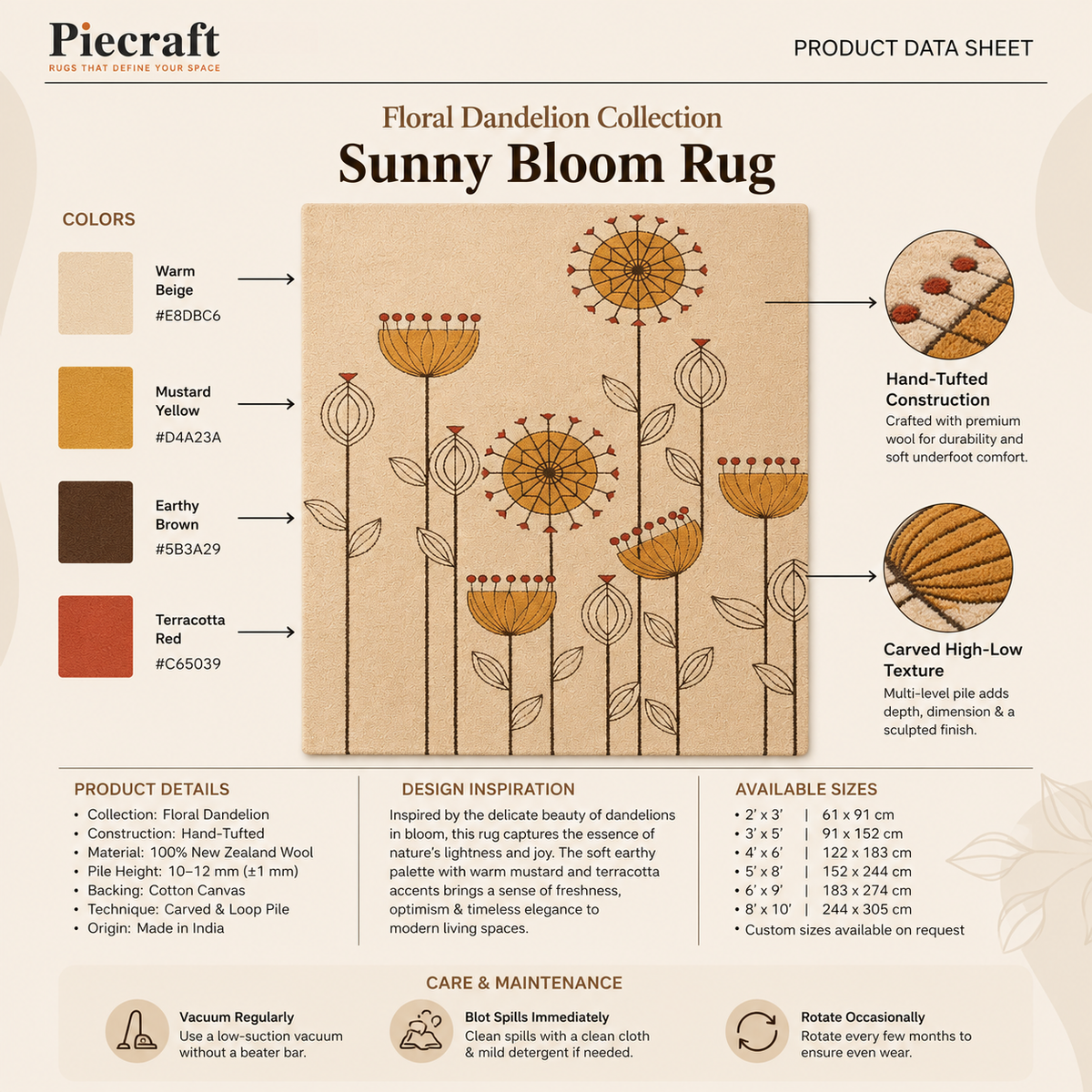 Sunny Bloom Rug