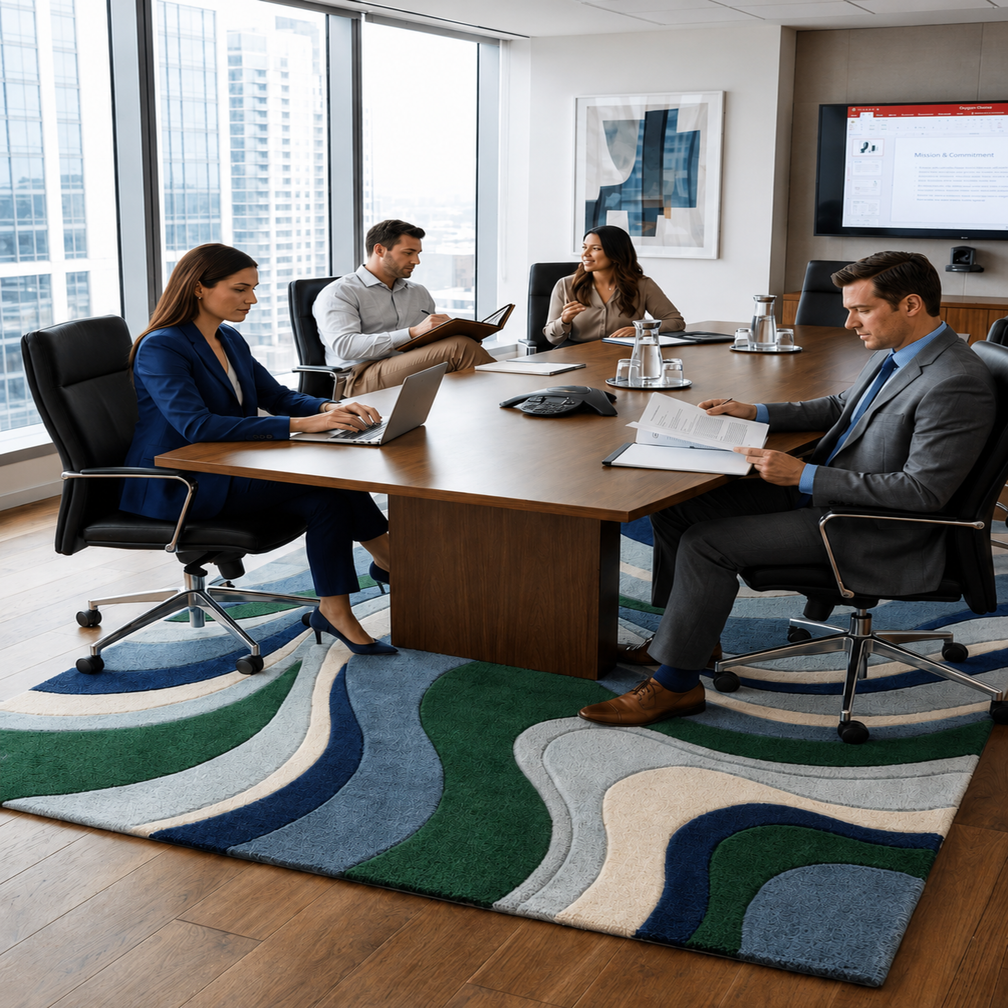Wave Rug