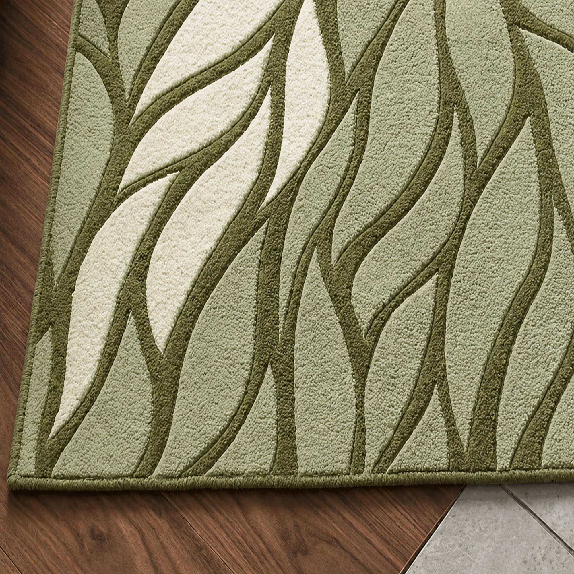Leaf Wave Rug