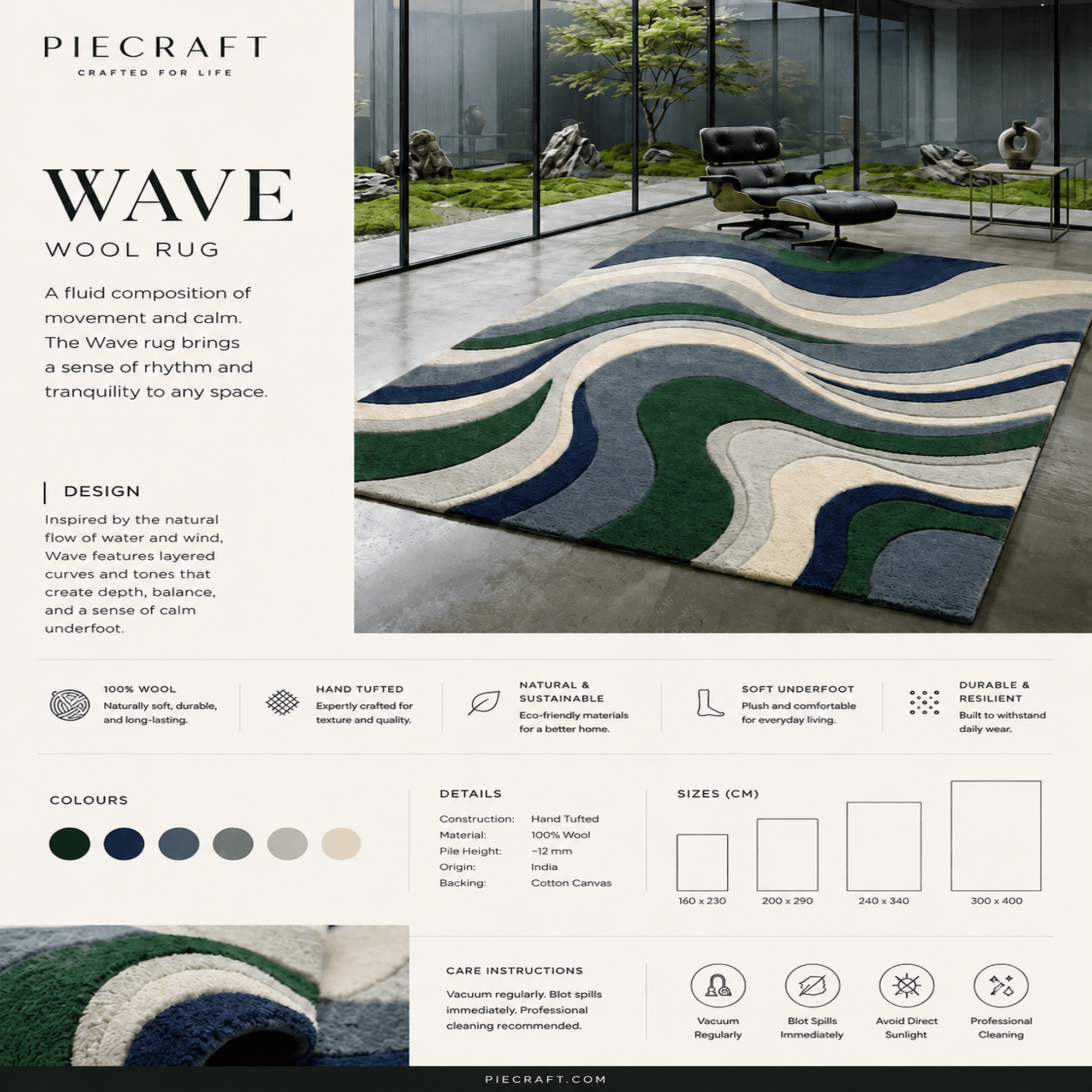 Wave Rug