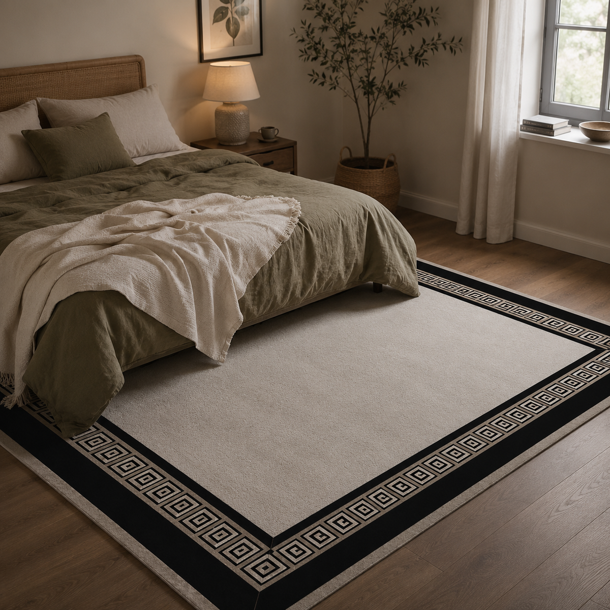 ObsidianFrame Rug