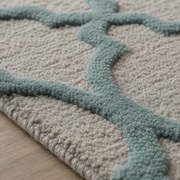 Azure Lattice Rug