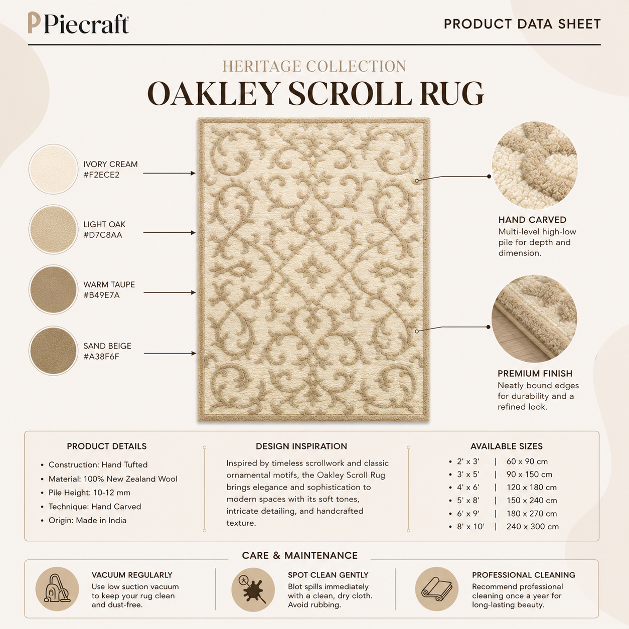 Oakley Scroll Rug