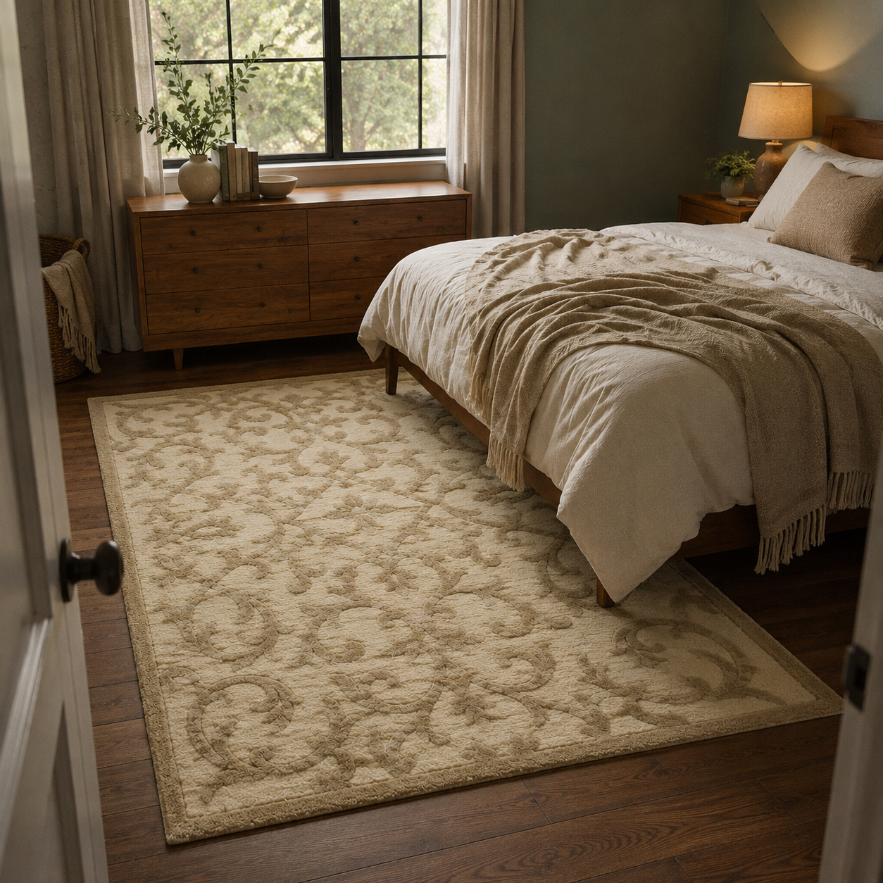 Oakley Scroll Rug