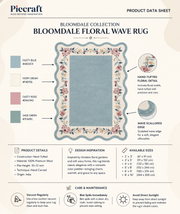 Bloomdale Floral Wave Rug