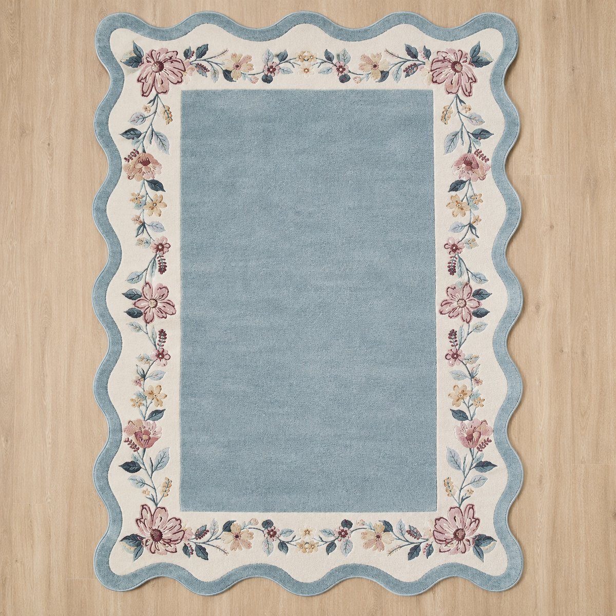 Bloomdale Floral Wave Rug