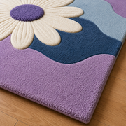 Whimsical Floral Rug