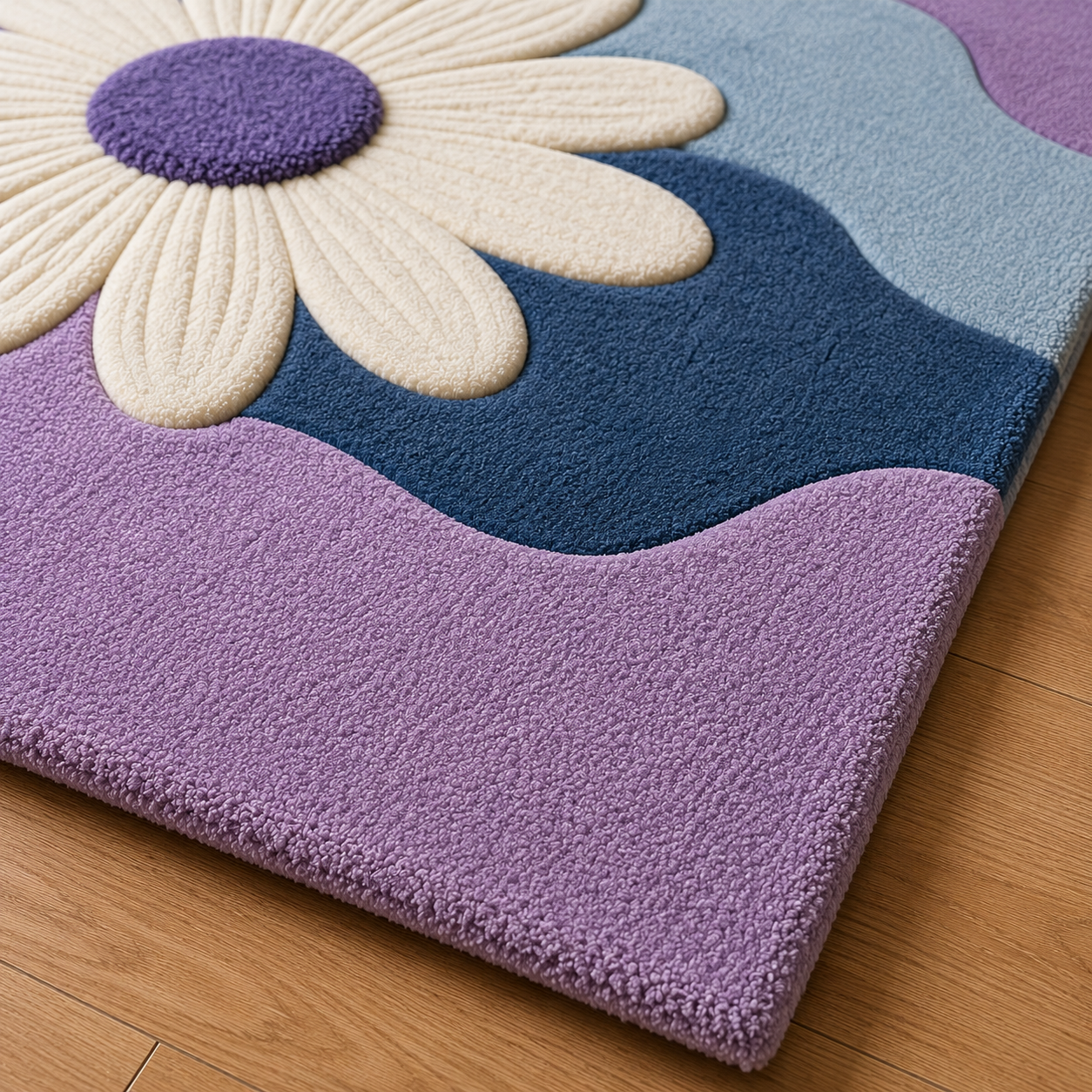Whimsical Floral Rug