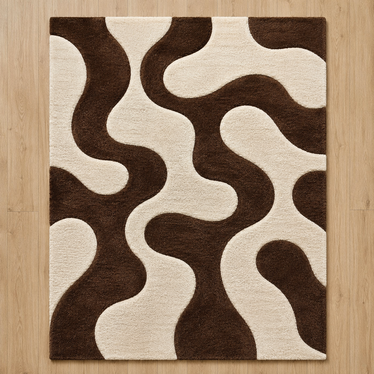 Flow Arc Rug texture and craftsmanship detail