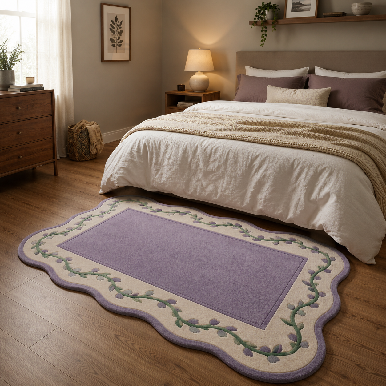 Lavender Meadow Rug