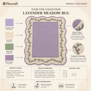 Lavender Meadow Rug