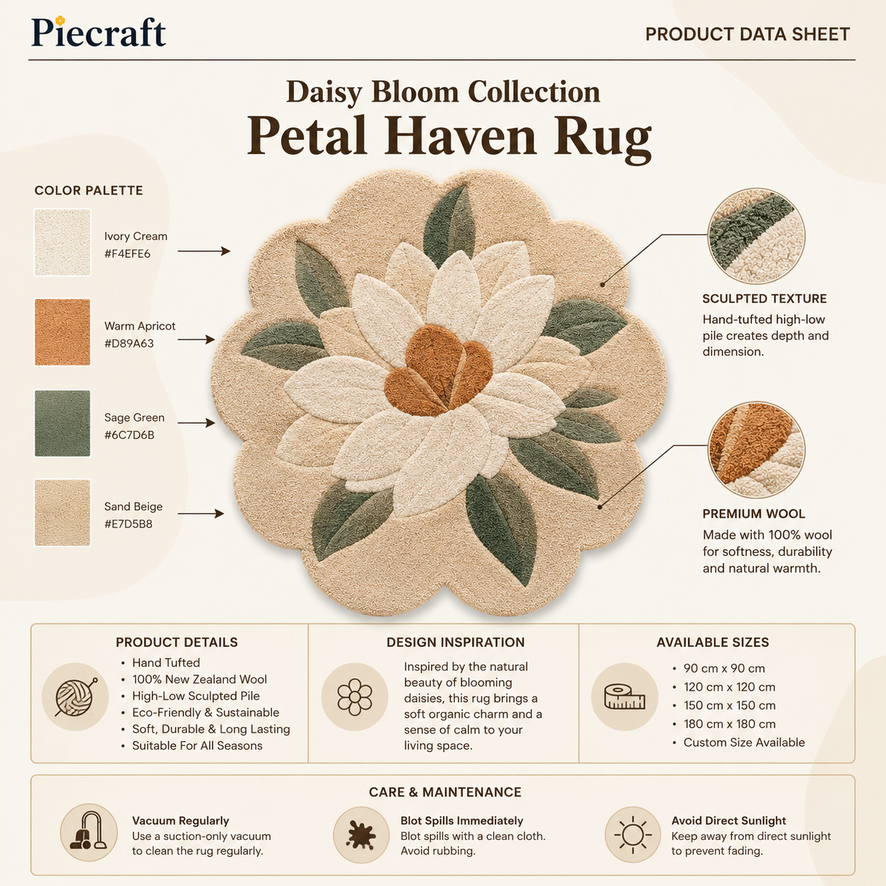Petal Haven Rug