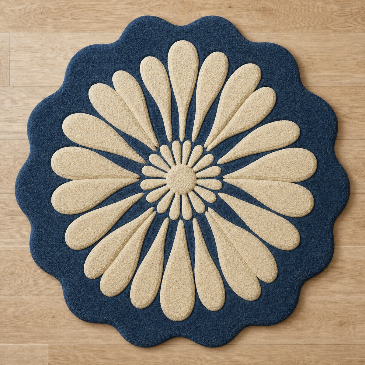 Midnight Bloom Rug