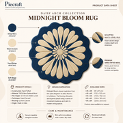 Midnight Bloom Rug