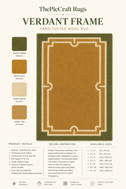 Verdant Frame Rug