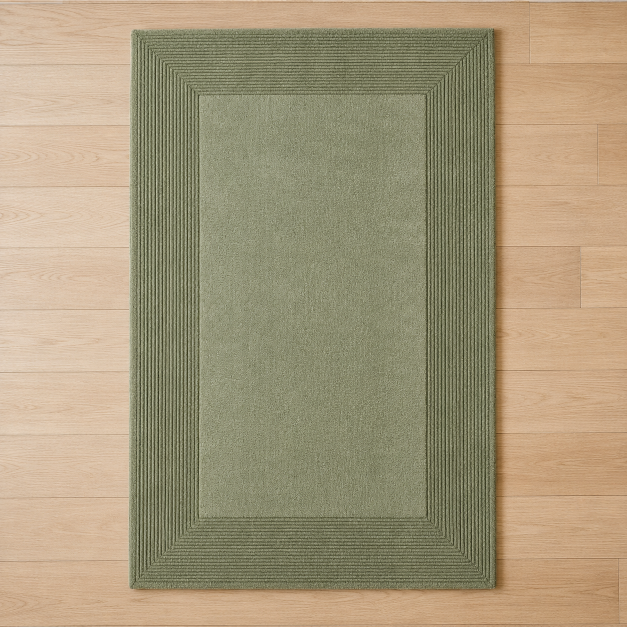 Horizon Frame Rug texture and craftsmanship detail