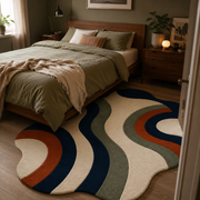 Sage Curve Rug
