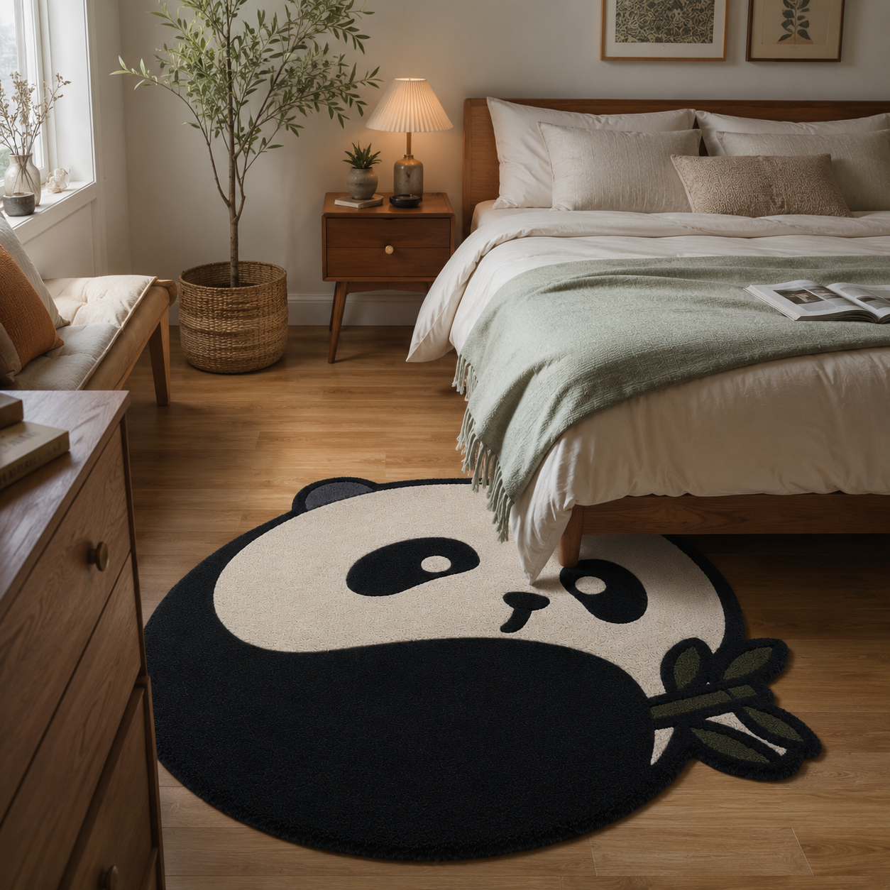 Zen Panda Rug