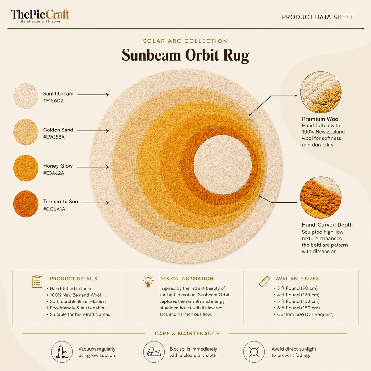 Sunbeam Orbit Rug