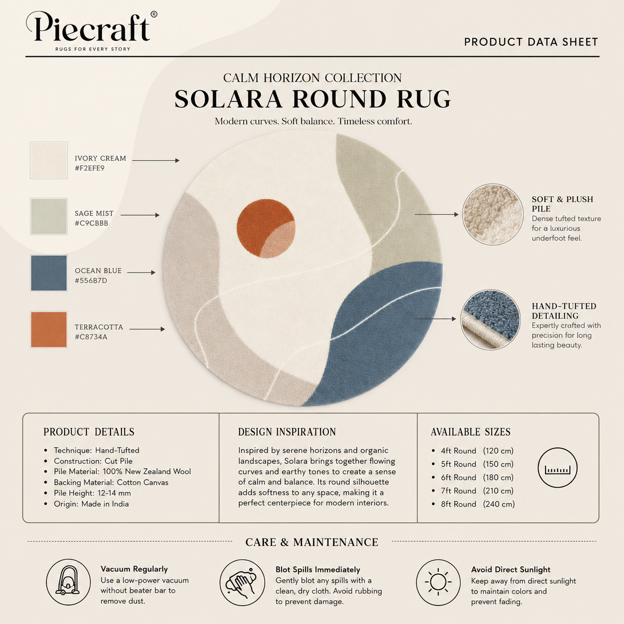 Solara Round Rug