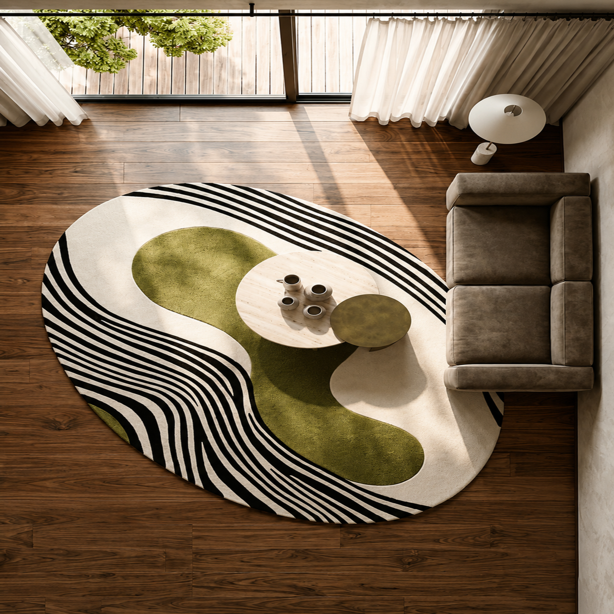 Oral Serengetti Rug