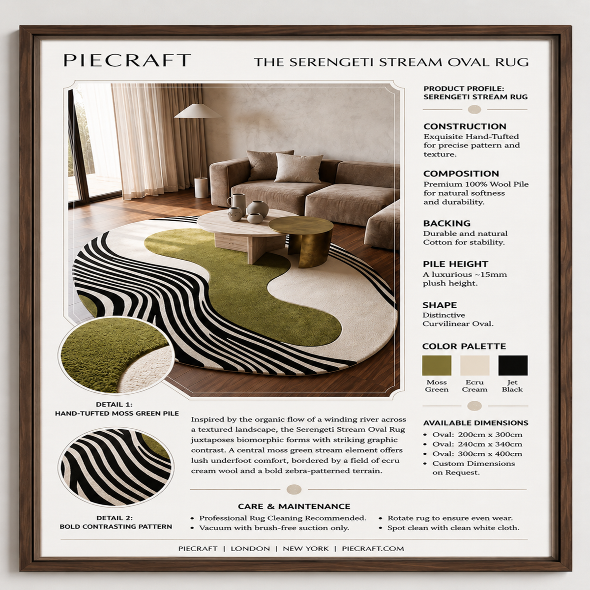 Oral Serengetti Rug