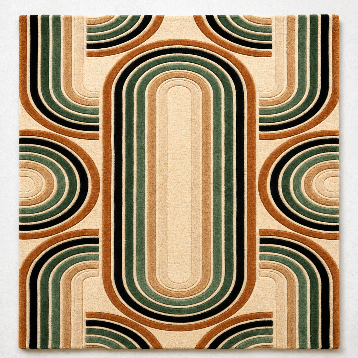 Retro Arc Rug