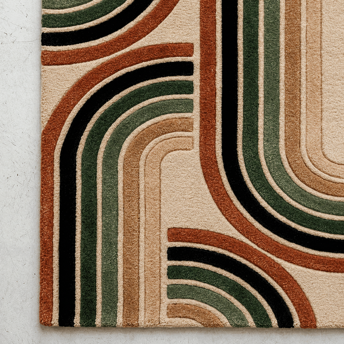 Retro Arc Rug