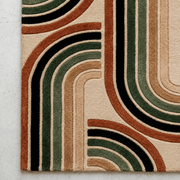 Retro Arc Rug