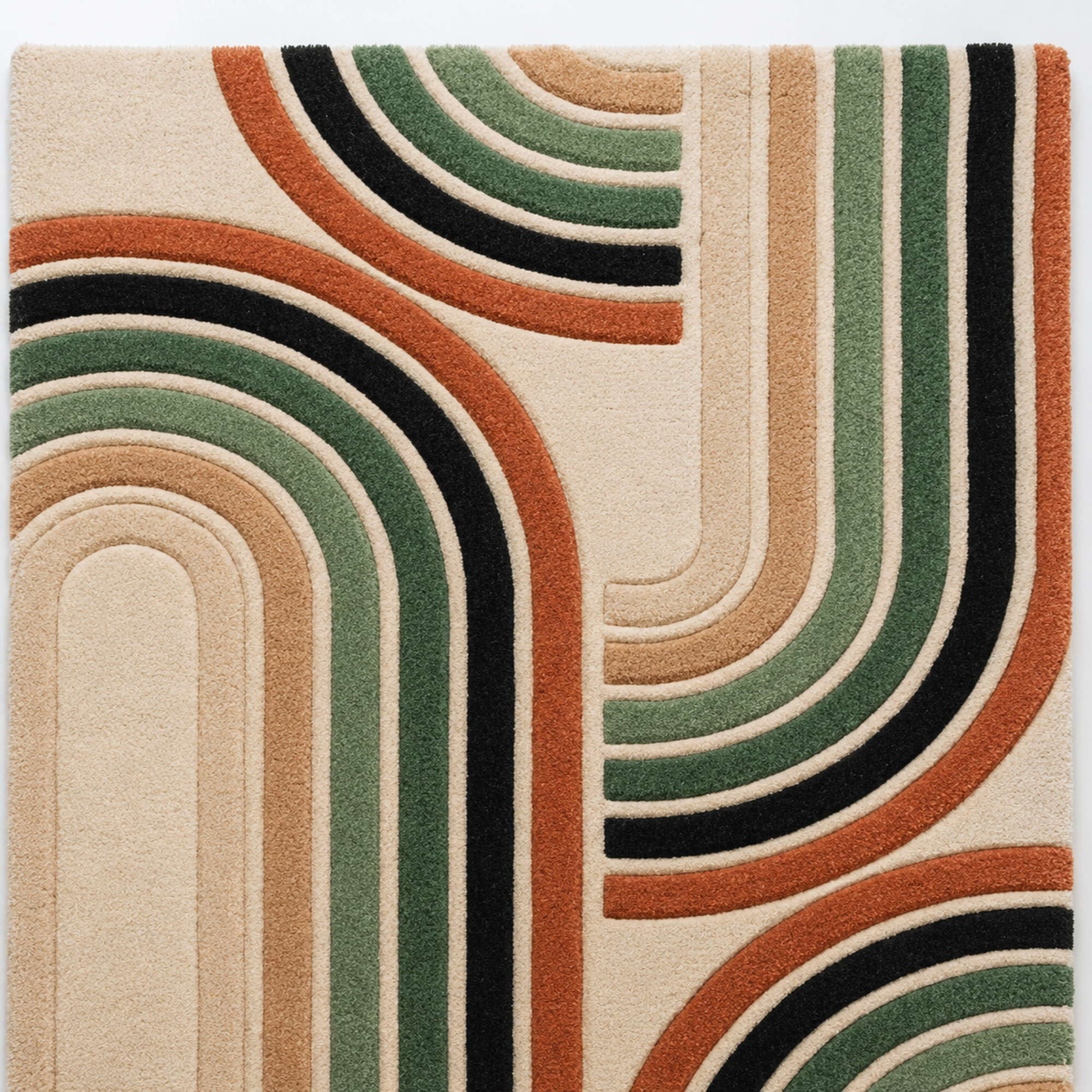 Retro Arc Rug