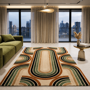 Retro Arc Rug
