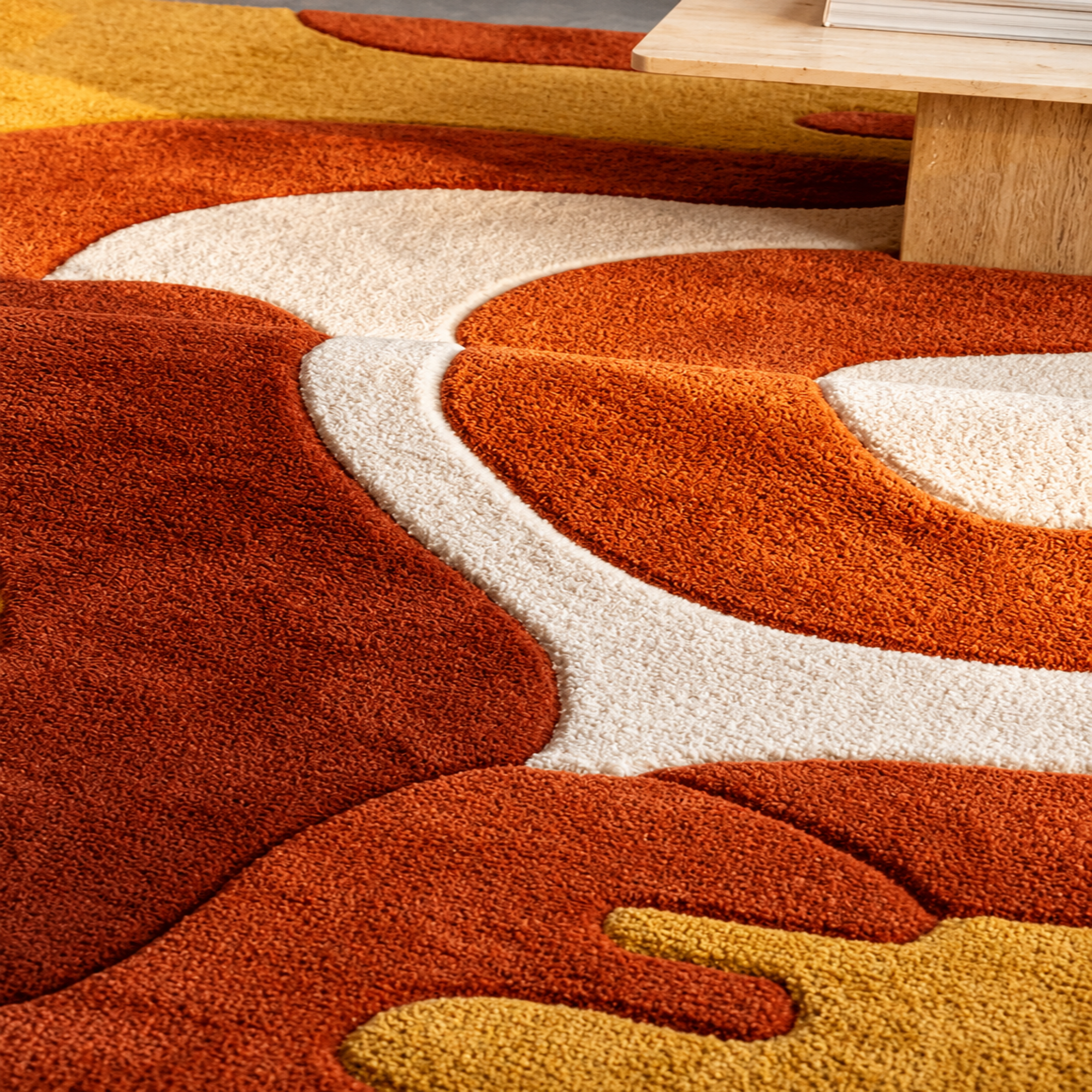 Retro Wave Rug