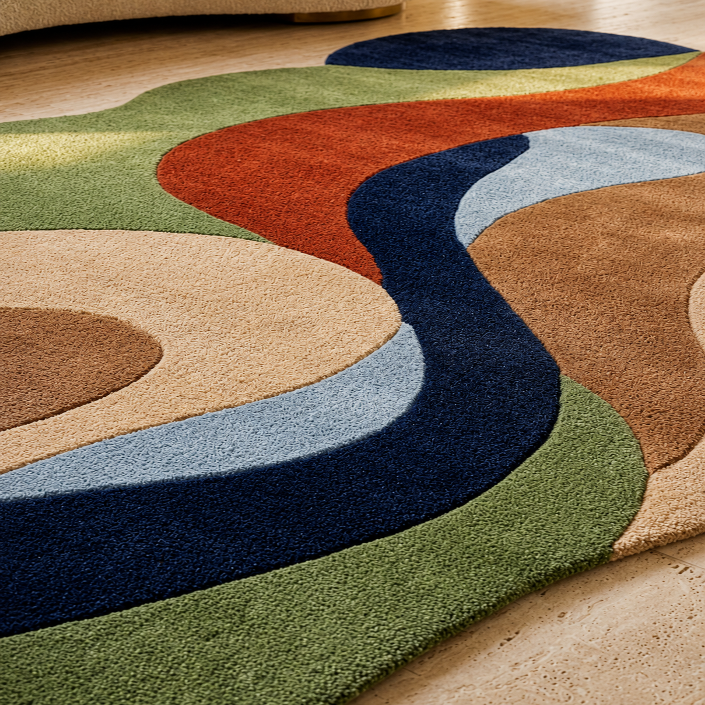 River Rug texture and craftsmanship detail