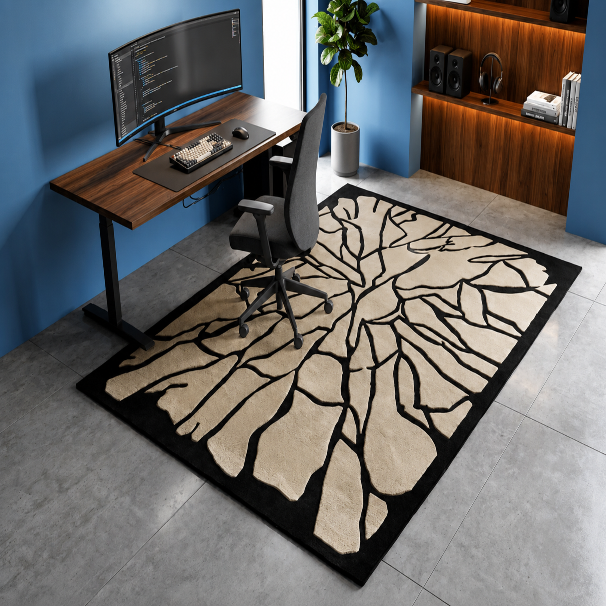 Mycelium Rug