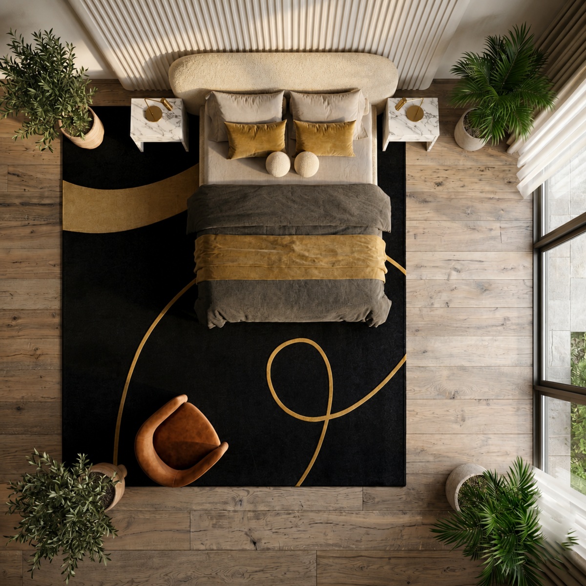 Obsidian Rug